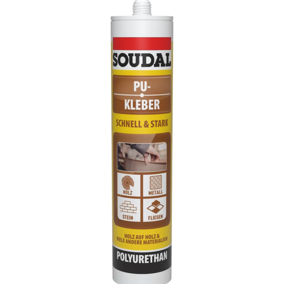 SOUDAL PU-Konstruktionskleber 425g beige