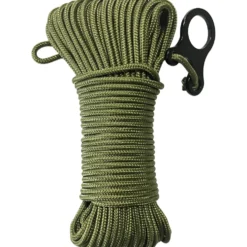 Spannseil mit Schnellspanner, 15m, grün