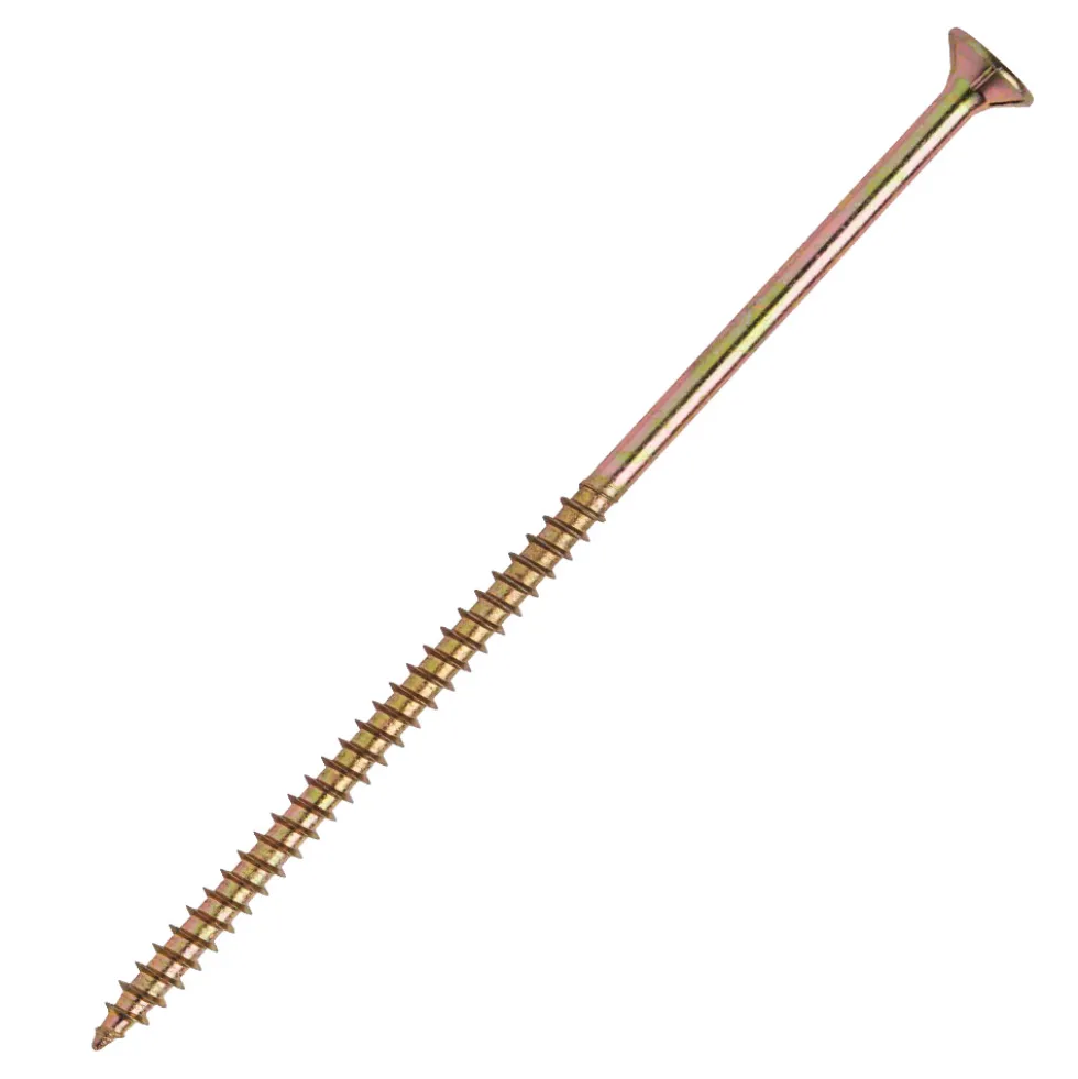Spanplattenschraube 5,0x120 mm IVZ 1kg FISHBULL-Pack Senkkopf Teilgewinde