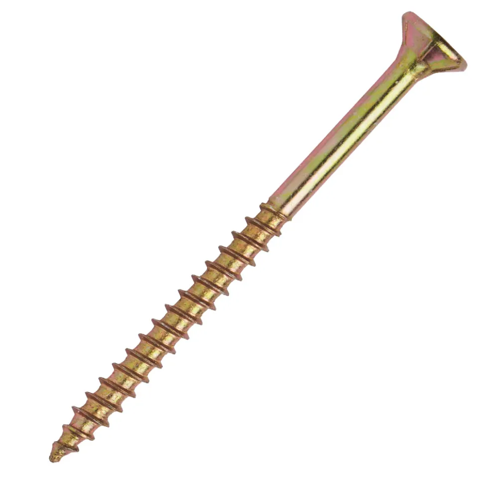 Spanplattenschraube 4,5x60 mm IVZ 1kg FISHBULL-Pack Senkkopf Teilgewinde