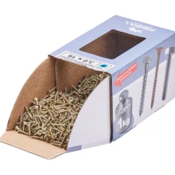 Spanplattenschraube 3x16 mm IVZ 1kg FISHBULL-Pack Senkkopf Vollgewinde