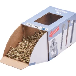 Spanplattenschraube 3,5x20 mm IVZ 1kg FISHBULL-Pack Senkkopf Vollgewinde