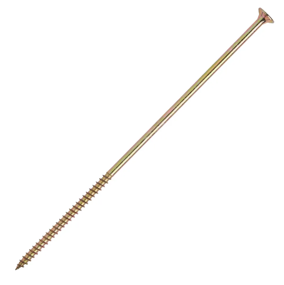 Spanplattenschraube 6x200 mm PZ 1kg FISHBULL-Pack Senkkopf Teilgewinde Kreuzschlitz