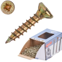 Spanplattenschraube 3,0x16 mm PZ 1kg FISHBULL-Pack Senkkopf Vollgewinde Kreuzschlitz