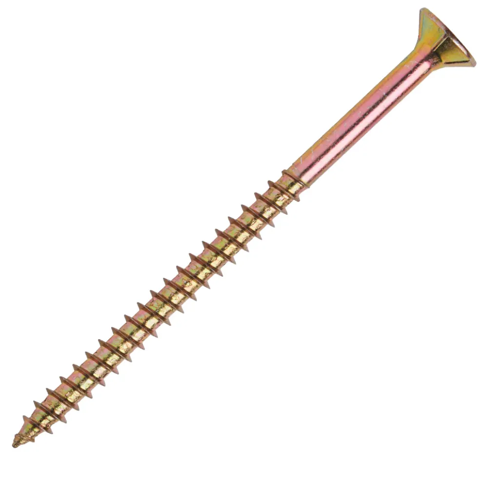 Spanplattenschraube 6x90 mm PZ 1kg FISHBULL-Pack Senkkopf Teilgewinde Kreuzschlitz