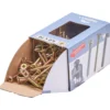 Spanplattenschraube 6x70 mm PZ 1kg FISHBULL-Pack Senkkopf Teilgewinde Kreuzschlitz