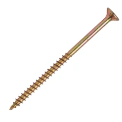 Spanplattenschraube 5,0 x 80 mm PZ 1kg FISHBULL-Pack Senkkopf Teilgewinde Kreuzschlitz