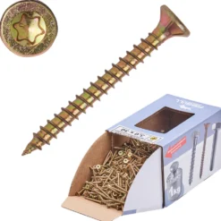 Spanplattenschraube 3,0x30 mm PZ 1kg FISHBULL-Pack Senkkopf Vollgewinde Kreuzschlitz