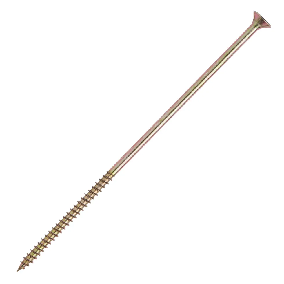Spanplattenschraube 6,0x180 mm PZ 1kg FISHBULL-Pack Senkkopf Teilgewinde Kreuzschlitz