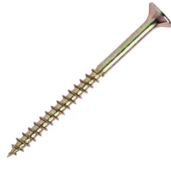 Spanplattenschraube 4,0x50 mm PZ 1kg FISHBULL-Pack Senkkopf Teilgewinde Kreuzschlitz