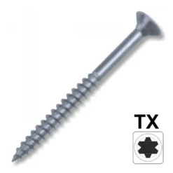 Spanplattenschraube 4,0 x 50 Senkkopf Teilgewinde IVZ T-Profil TX