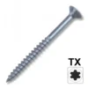 Spanplattenschraube 5,0 x 60 Senkkopf Teilgewinde IVZ T-Profil TX