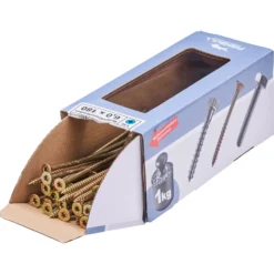Spanplattenschraube 6,0 x 180 Senkkopf Teilgewinde IVZ 1 kg