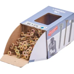 Spanplattenschraube 6,0 x 90 Senkkopf Teilgewinde IVZ 1 kg
