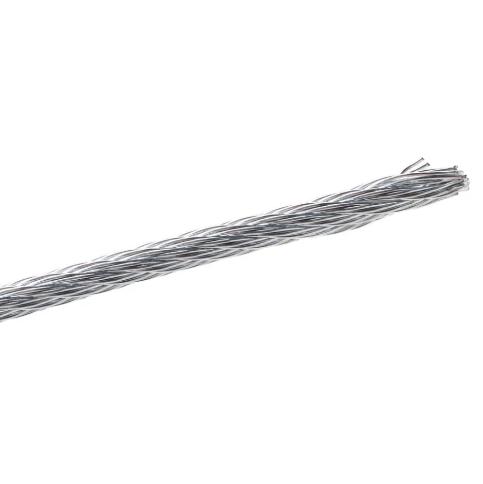 Stahlseil Ø 3 mm 10 m verzinkt