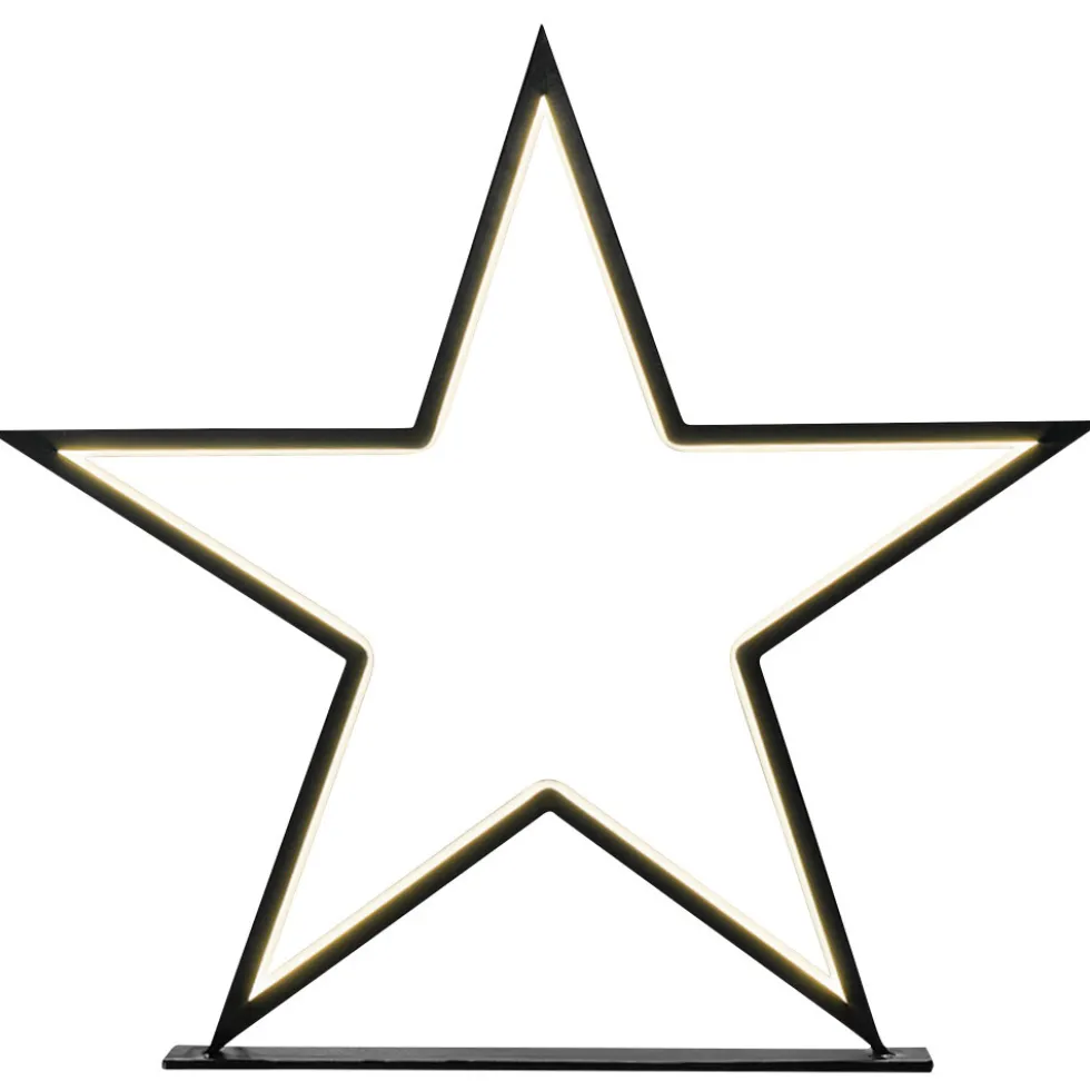 Standdeko LED-Stern 47,5 cm stehend mit 210 LEDs