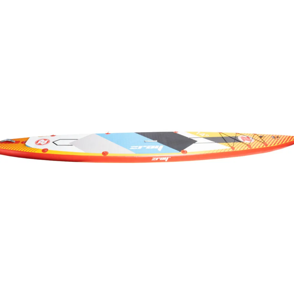 Stand-up-Paddleboard-Set Carbon in Orange mit Zubehör - B-Ware