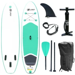 Stand-up-Paddleboard-Set Explorer® Miami 300 mint - B-Ware