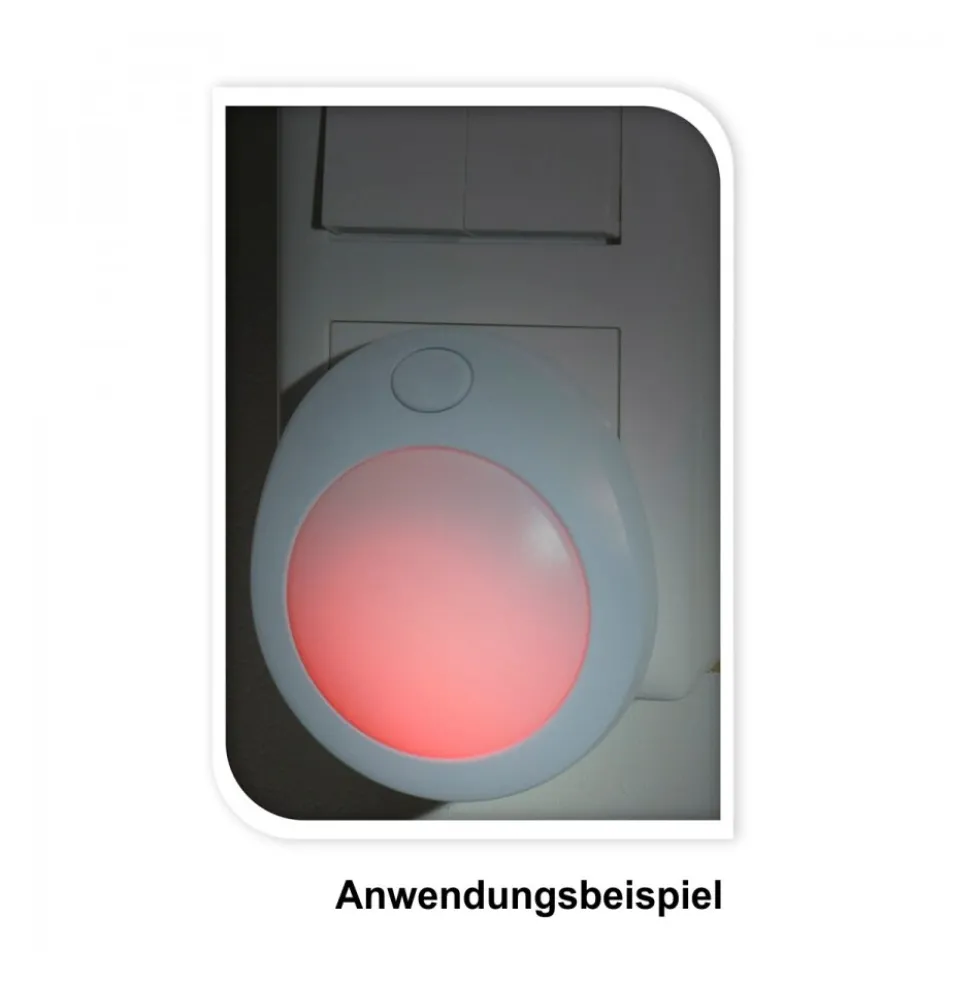 Steckdosenleuchte LED mit Farbwechsel