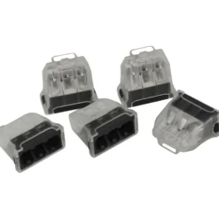 Steckklemme 3-polig 0,5-2,5 mm² 25 Stück grau