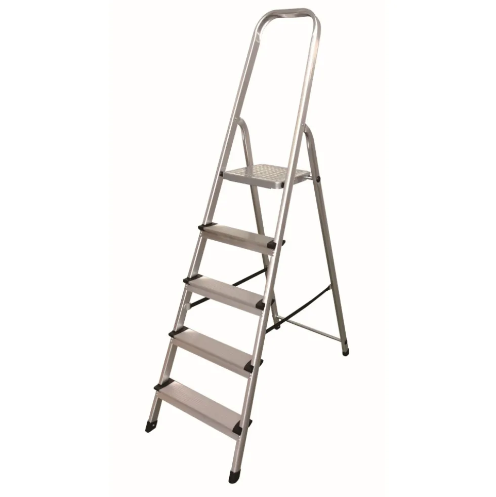 Stehleiter 5-stufig aus Aluminium
