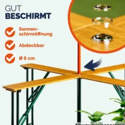 Stehtisch Quattro, klappbar