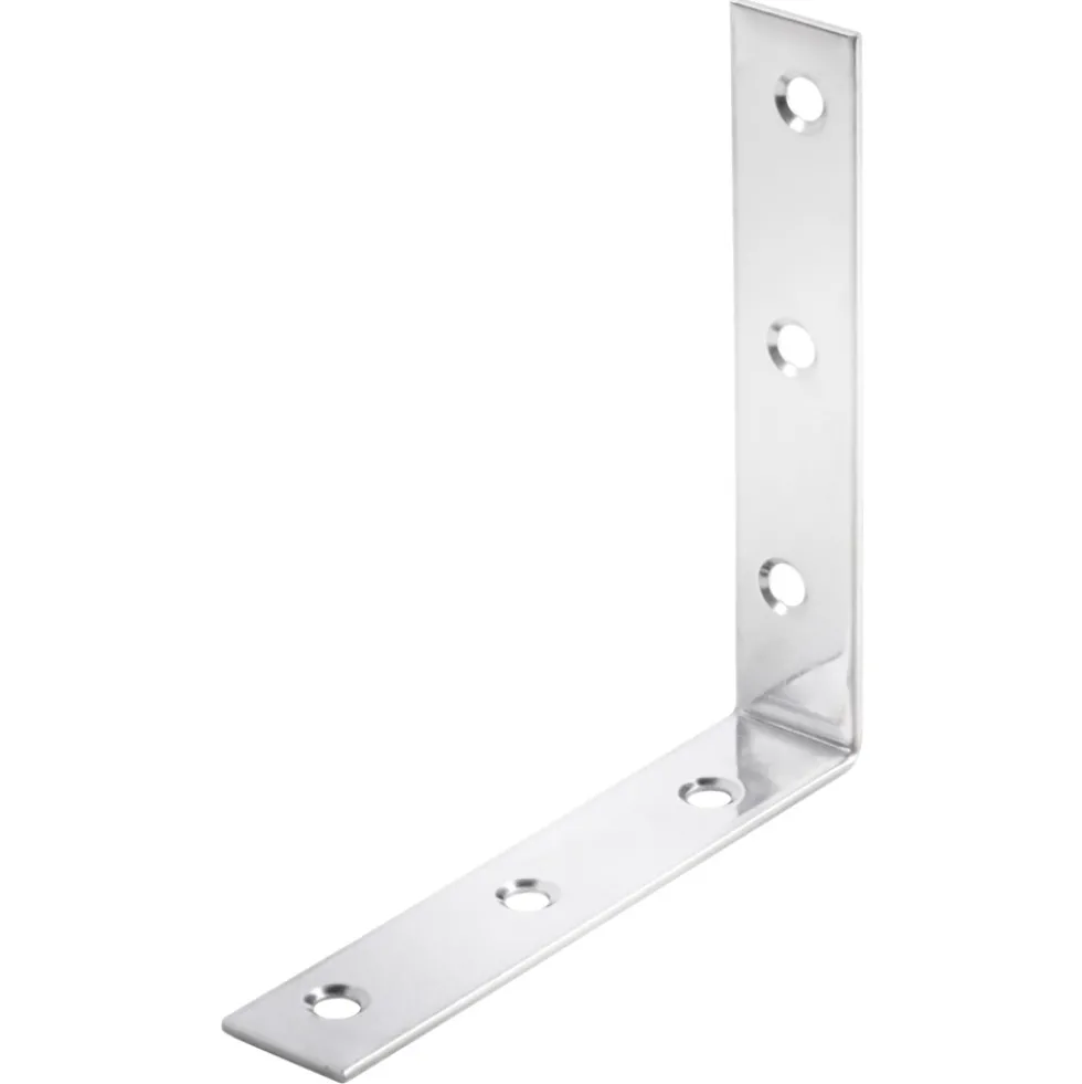 Stuhlwinkel A2 100 x 100 x 19 mm aus Edelstahl