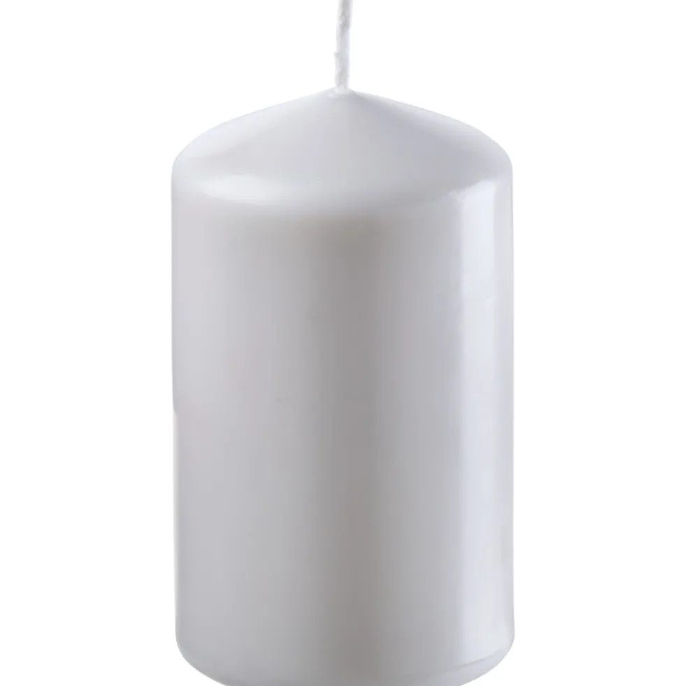 Stumpenkerze 100 x Ø 68 mm kieselgrau