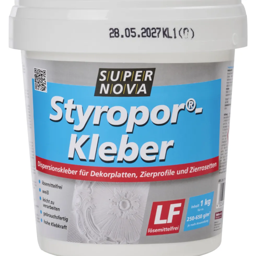 Styroporkleber für innen 1 kg