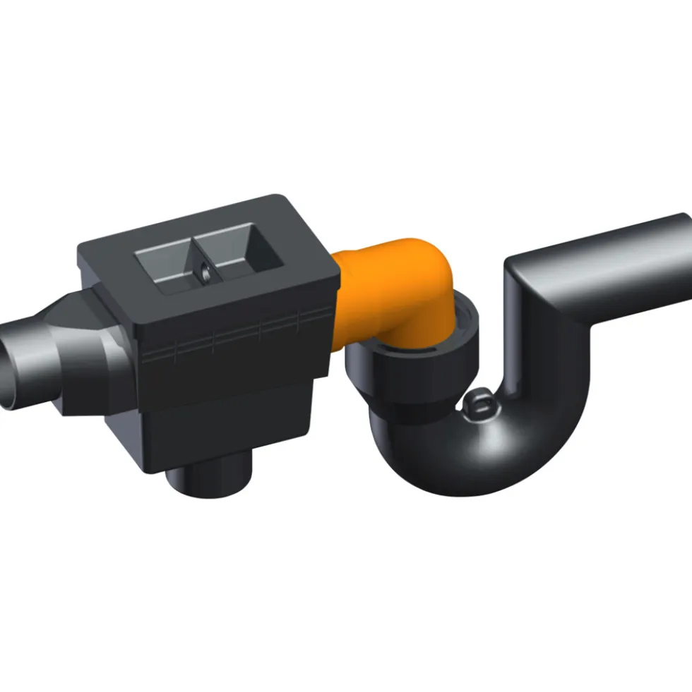 Tankeinbaufilter mit Überlaufsiphon