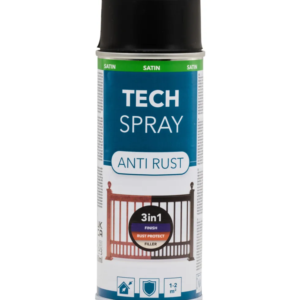 Tech Spray Anti Rost satin Schwarz