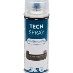 Tech Spray Plastik Primer 400 ml in matt