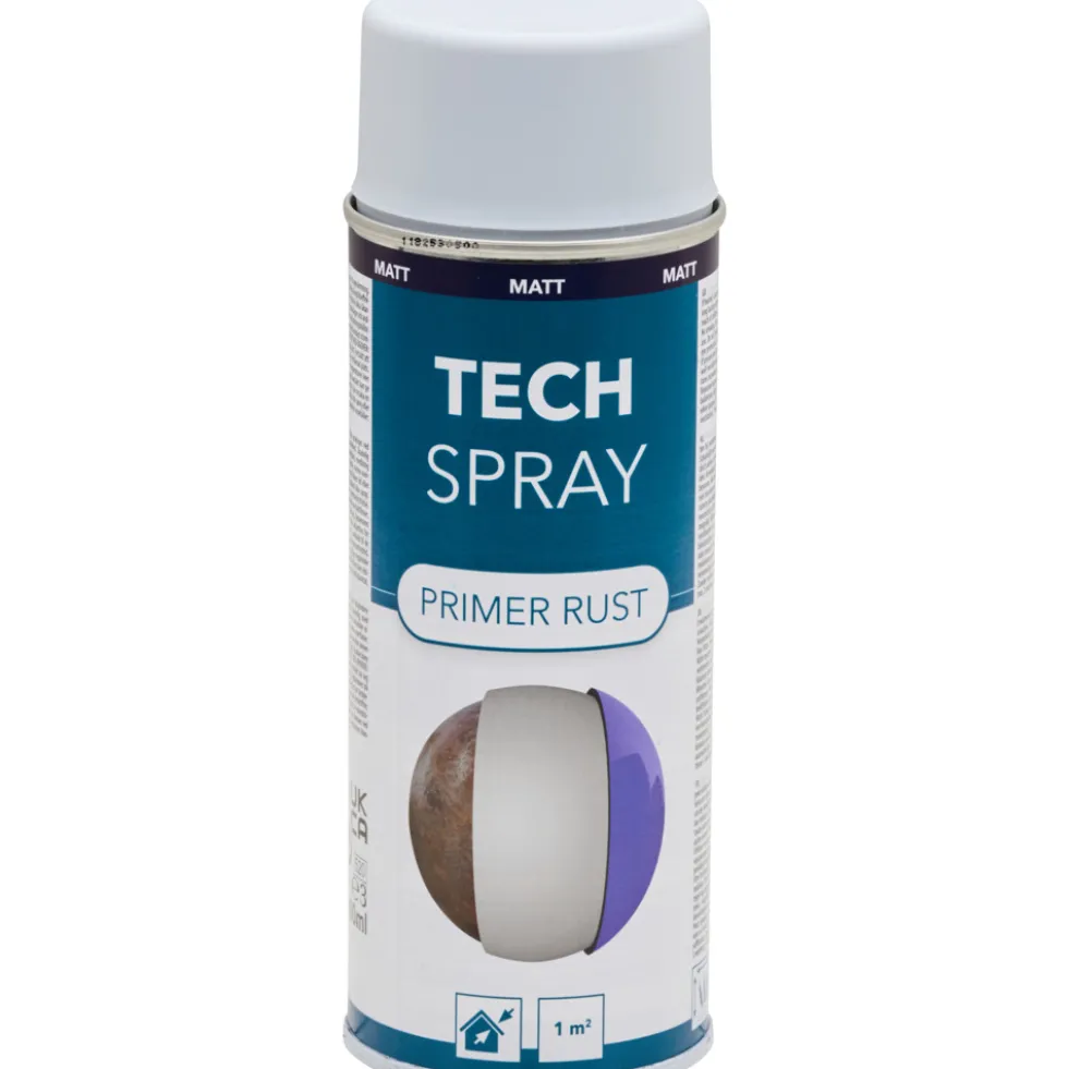Tech Spray Rostschutz 400 ml grau