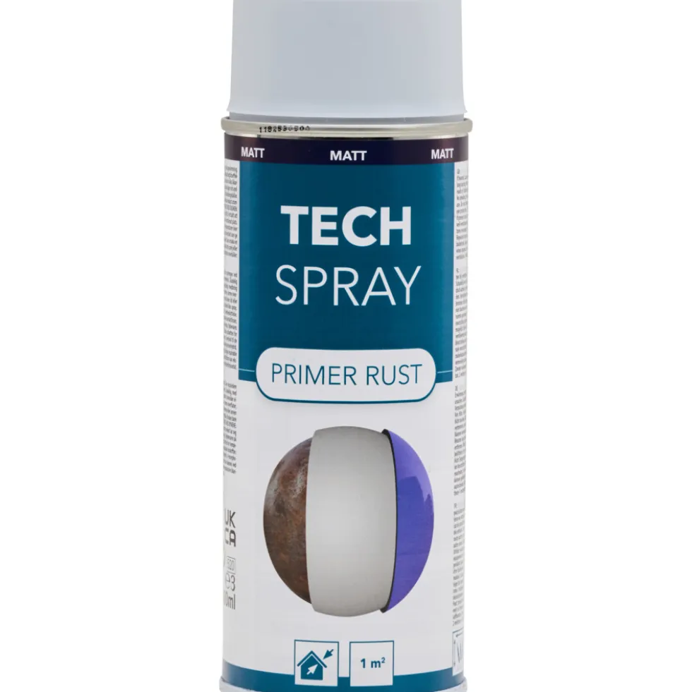Tech Spray Rostschutz 400 ml grau