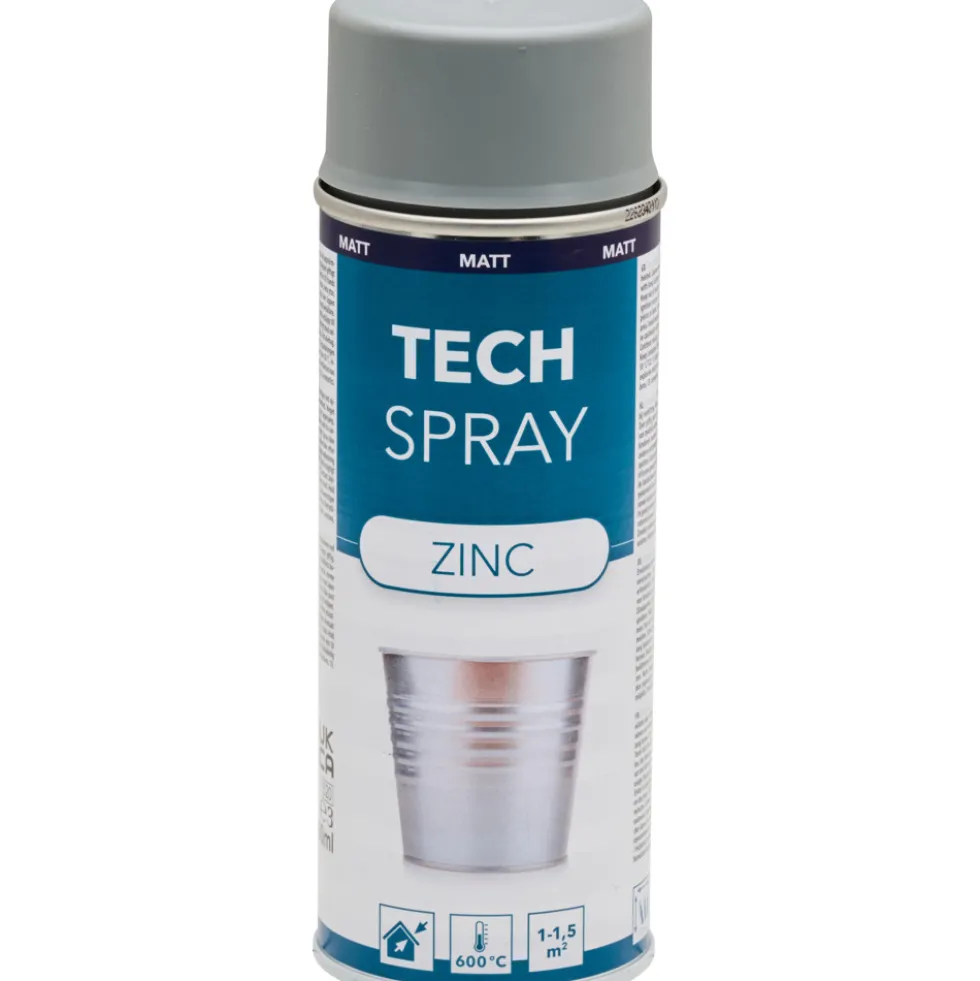Tech Spray Zink 400 ml matt