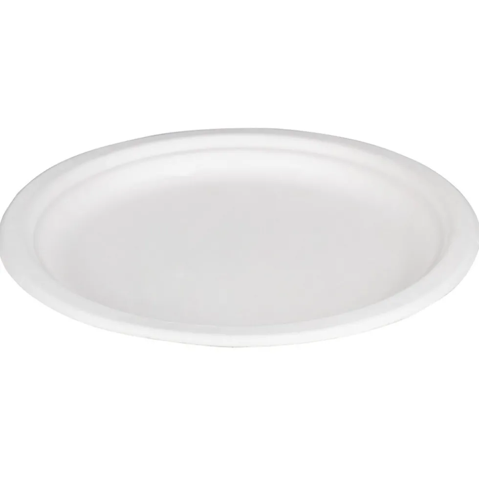 Teller "be green" Ø 23 cm weiß 10 Stück