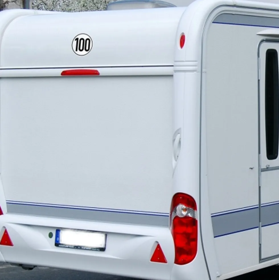 Tempoplakette 100 km/h