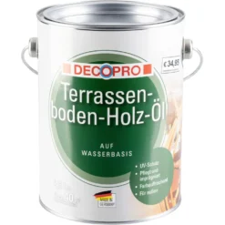 Terrassenboden-Holz-Öl 2500 ml in bangkirai