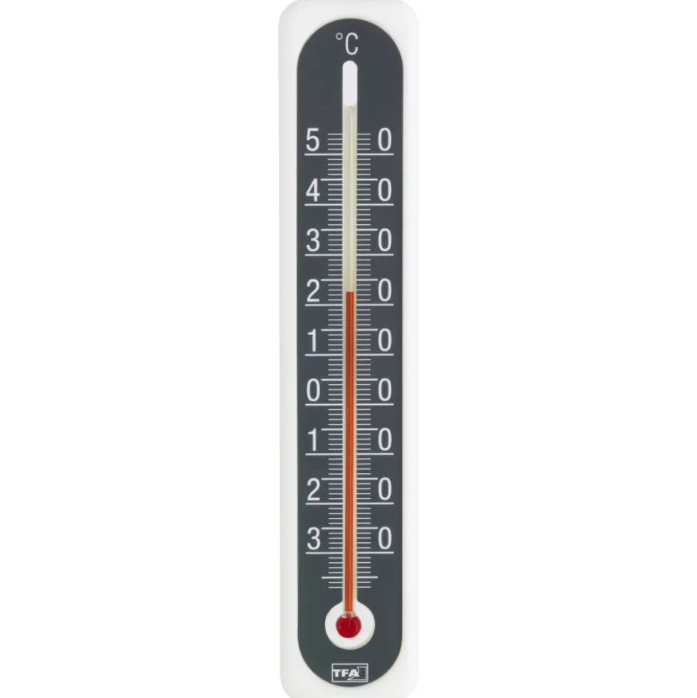 Thermometer für den Innen und Außenbereich aus Kunststoff zum Aufhängen