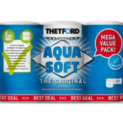 Thetford Aqua Soft WC-Papier 6 Rollen