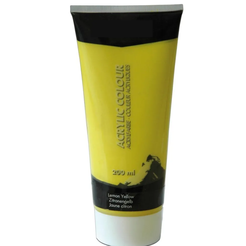 The Wall Acrylfarbe in Zitronengelb 200 ml