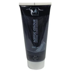The Wall Acrylfarbe 200ml Tube schwarz