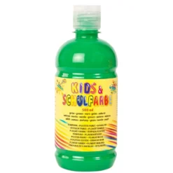 The Wall Kinderschulfarbe Tempera in Grün 500 ml