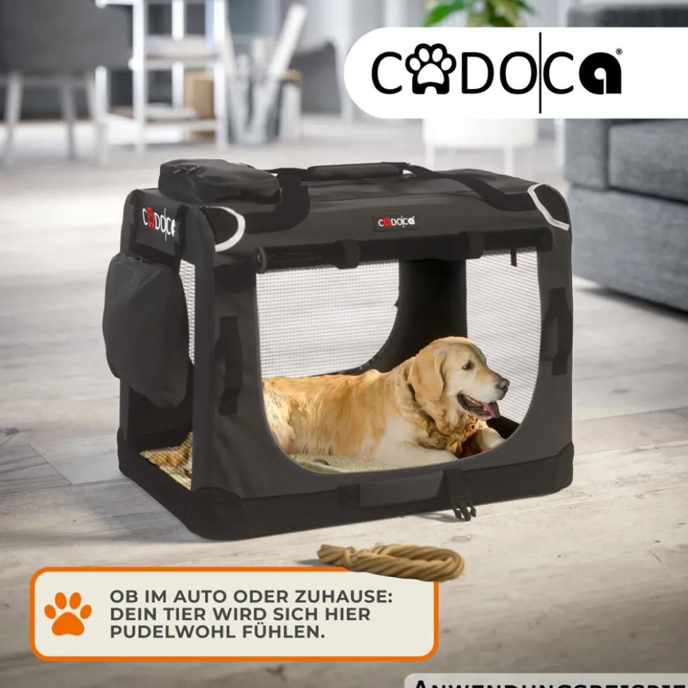 Tiertransportbox M 60 x 42 x 44 cm anthrazit
