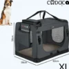 Tiertransportbox XL 82 x 58 x 58 cm anthrazit