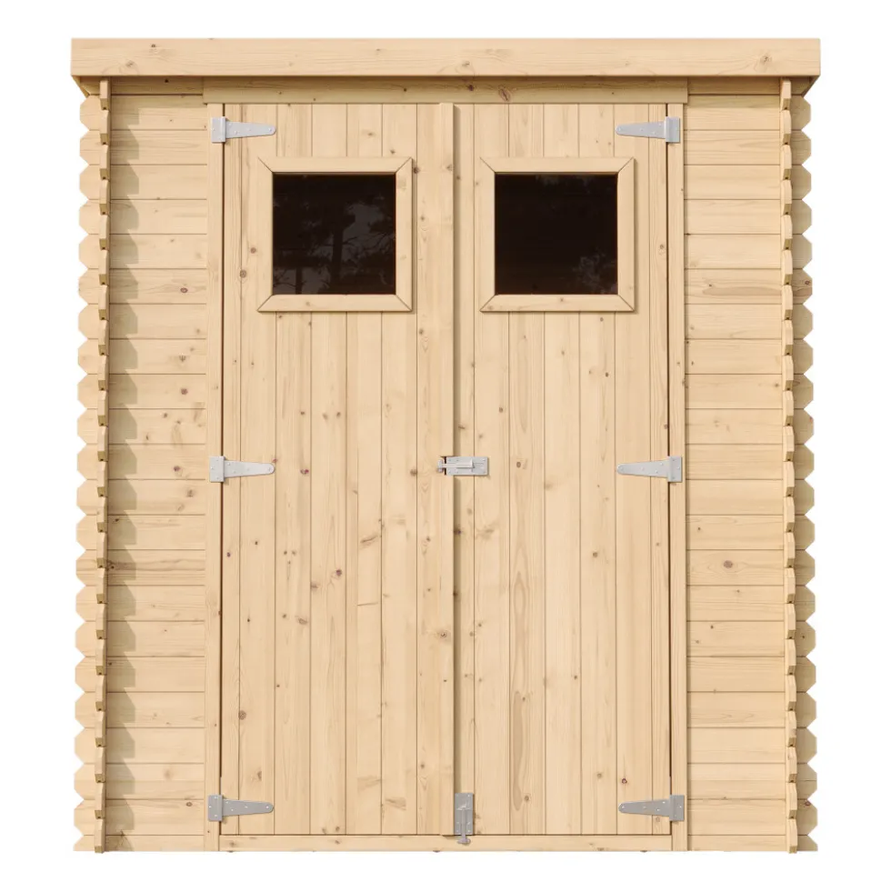 Timbela Geräteschuppen aus Holz mit Boden