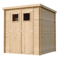 Timbela Geräteschuppen aus Holz mit Boden