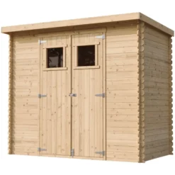 Timbela Geräteschuppen aus Holz mit Boden M310+M310G