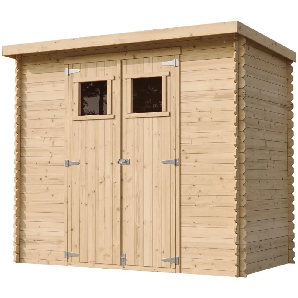 Timbela Geräteschuppen aus Holz mit Boden M310+M310G