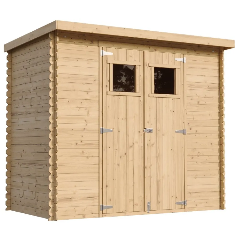 Timbela Geräteschuppen aus Holz mit Boden M310+M310G